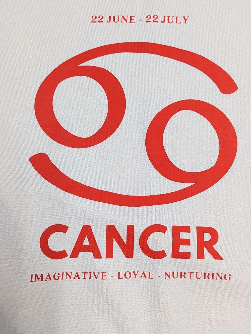 Anthropologie Horoscope Zodiac Cancer Sweatshirt Size M Catherine O Sullivan